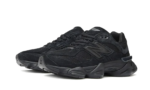 New Balance 9060 Triple Black - vue 2