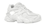 New Balance 9060 Triple White - vue 2