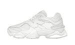 New Balance 9060 Triple White authentique