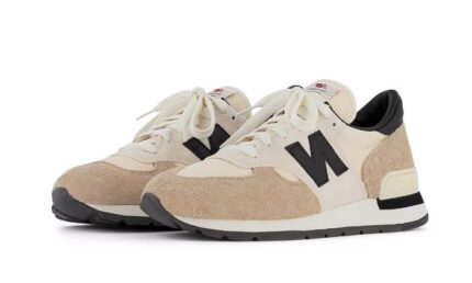 New Balance 990 V1 Made In USA Teddy Santis Macadamia Nut - vue 2