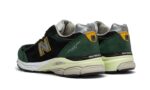 New Balance 990 V3 Black Green Yellow - vue 3