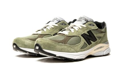New Balance 990 V3 JJJJound Olive - vue 2