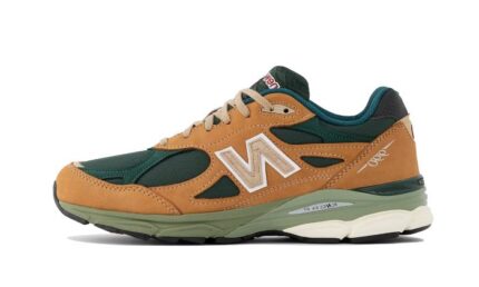 New Balance 990 V3 Made In USA Brown Olive authentique