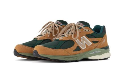 New Balance 990 V3 Made In USA Brown Olive - vue 2
