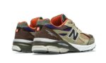 New Balance 990 V3 Made In Usa Tan Blue - vue 3