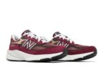 New Balance 990v6 MiUSA Teddy Santis Burgundy Tan - vue 2