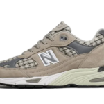 New Balance 991 Beige Harris Tweed authentique
