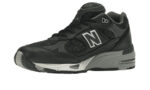 New Balance 991 Made In UK Black Grey - vue 2