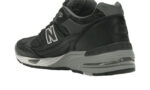 New Balance 991 Made In UK Black Grey - vue 3
