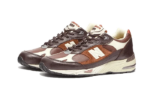 New Balance 991 Made In UK French Roast - vue 2