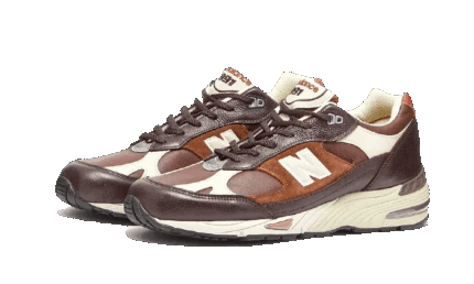 New Balance 991 Made In UK French Roast - vue 2