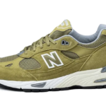 New Balance 991 Made in UK Green Moss authentique