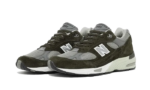 New Balance 991 Made In U.K Olive - vue 2