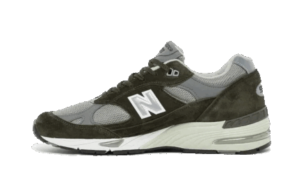New Balance 991 Made In U.K Olive authentique