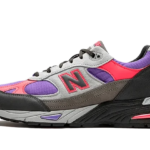 New Balance 991 Made In UK Palace Black Purple Pink authentique