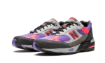 New Balance 991 Made In UK Palace Black Purple Pink - vue 2