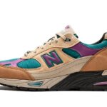 New Balance 991 Made In UK Palace Brown Teal authentique