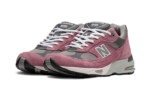 New Balance 991 Made In UK Pink Suede - vue 2