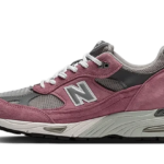 New Balance 991 Made In UK Pink Suede authentique