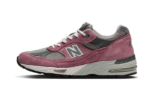 New Balance 991 Made In UK Pink Suede authentique