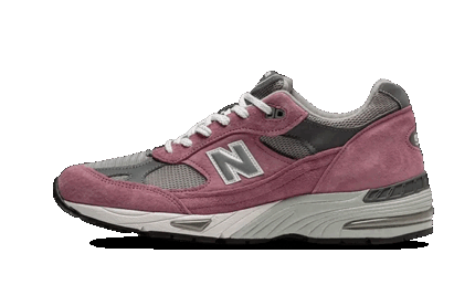 New Balance 991 Made In UK Pink Suede authentique