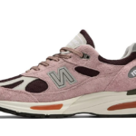 New Balance 991v2 MiUK Pink Mauve authentique