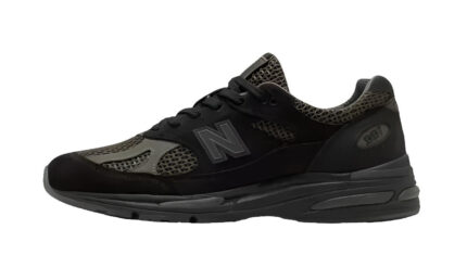 New Balance 991v2 MiUK Stone Island Black authentique