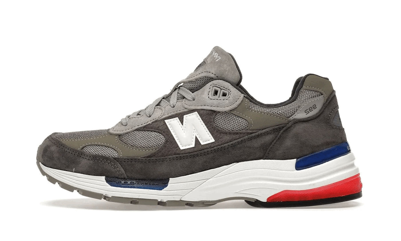 new-balance-992-grey-blue-red-490228 New Balance 992 Grey Blue Red authentique