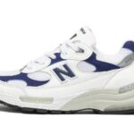 New Balance 992 White Navy authentique