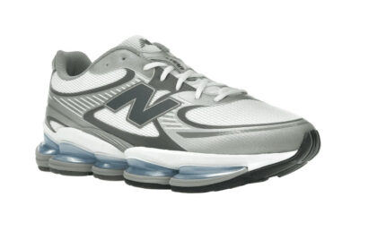 New Balance Abzorb 2000 White Grey Blue - vue 2