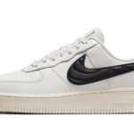 Nike Air Force 1 '07 Quilted Swoosh Phantom Black authentique