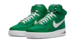 Nike Air Force 1 High 40th Anniversary White Green - vue 3