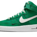 Nike Air Force 1 High 40th Anniversary White Green authentique