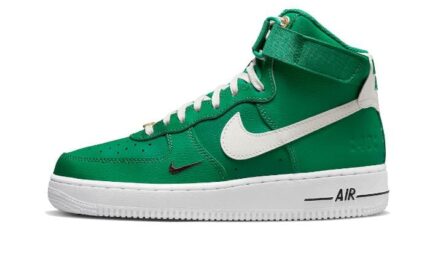 Nike Air Force 1 High 40th Anniversary White Green authentique