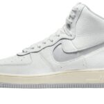 Nike Air Force 1 High Sculpt White Silver authentique