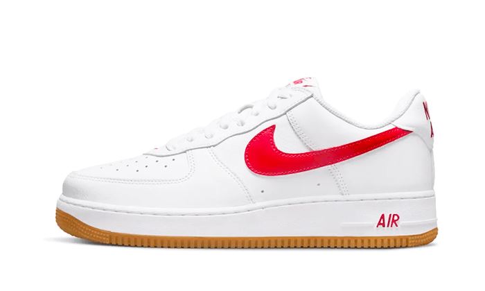 nike-air-force-1-low-07-color-of-the-month-university-red-gum-643977 Nike Air Force 1 Low ‘07 Color of the Month University Red Gum authentique