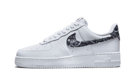 Nike Air Force 1 Low '07 Essential White Black Paisley authentique