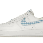 Nike Air Force 1 Low '07 Essential White University Blue Gingham authentique
