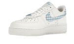 Nike Air Force 1 Low '07 Essential White University Blue Gingham - vue 2