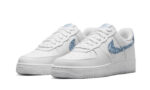 Nike Air Force 1 Low '07 Essential White Worn Blue Paisley - vue 2