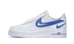 Nike Air Force 1 Low '07 FM Cut Out Swoosh White Game Royal authentique