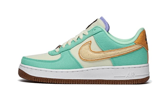 nike-air-force-1-low-07-lx-happy-pineapple-green-glow-350880 Nike Air Force 1 Low '07 LX Happy Pineapple Green Glow authentique