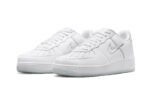 Nike Air Force 1 Low '07 Retro Color of the Month Jewel Swoosh Triple White - vue 2