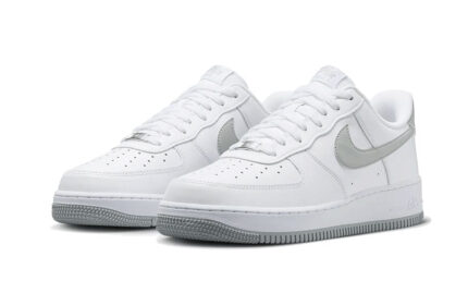 Nike Air Force 1 Low '07 White Light Smoke Grey - vue 2