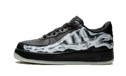 Nike Air Force 1 Low Black Skeleton Halloween (2019) authentique