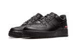 Nike Air Force 1 Low Black Supreme - vue 2