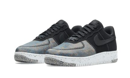 Nike Air Force 1 Low Crater Foam Black Photon Dust - vue 2