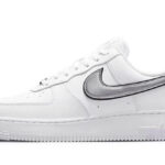 Nike Air Force 1 Low Essential White Metallic Silver authentique