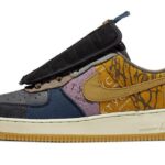 Nike Air Force 1 Low Fossil Travis Scott authentique
