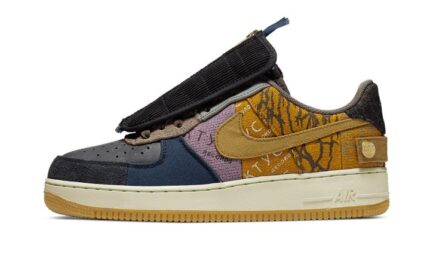 Nike Air Force 1 Low Fossil Travis Scott authentique